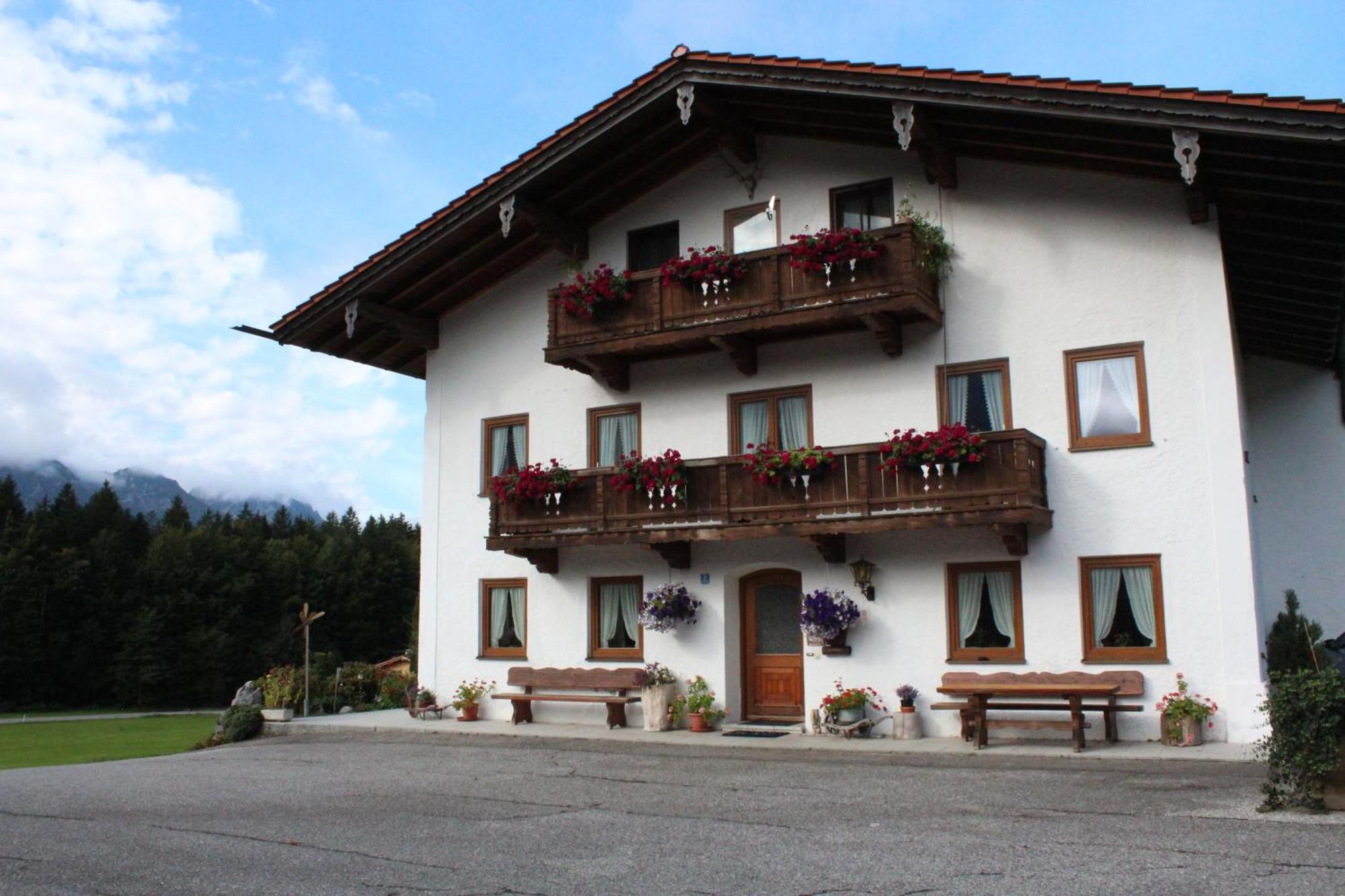 Ferienwohnung Hinterpommern - Chiemgaukarte Inzell Bagian luar foto